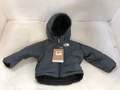 KIDS THE NORTH FACE HEATSEEKER ECO PUFFER COAT SIZE 0-3 MONTHS IN BLACK - RRP £70