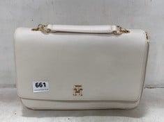 TOMMY HILFIGER LIFE SHOULDER HAND BAG IN WEATHERED WHITE - RRP £80