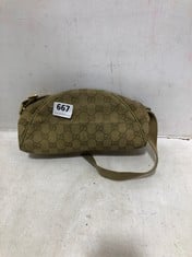 GUCCI CLOTH MINI BAG IN BEIGE - RRP £250