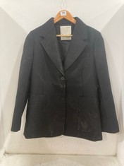 STUDIO NICHOLSON + ZARA WOMEN'S BLAZER IN BLACK SIZE M - RRP £169