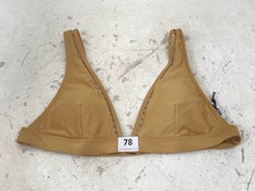 REISS MAGGIORE BIKINI TOP - BROWN - SIZE M/L