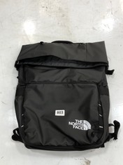 THE NORTH FACE BASECAMP VOYAGER ROLLTOP BAG IN BLACK - RRP £110