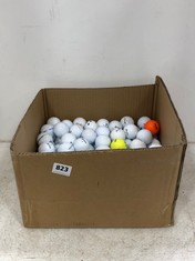 BOX OF ASSORTED GOLF BALLS TO INCLUDE SRIXON 3 SOFT FEEL GOLF BALL