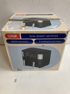 LOGIK DUAL BASKET AIR FRYER