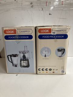 2 X LOGIK FOOD PROCESSOR