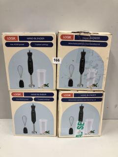 4 X LOGIK HAND BLENDER