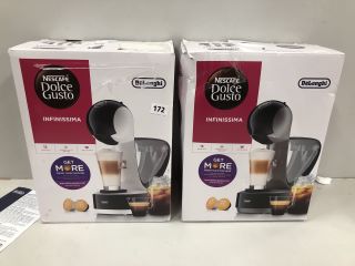 2 X NESCAFE DOLCE GUSTO INFINISSIMA