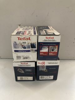 4 X TEFAL STEAM IRONS INC TURBOPRO ANTI-CALC +