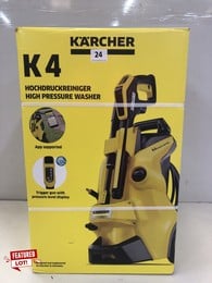 KARCHER K4 POWER CONTROL HIGH PRESSURE WASHER RRP: £239.99