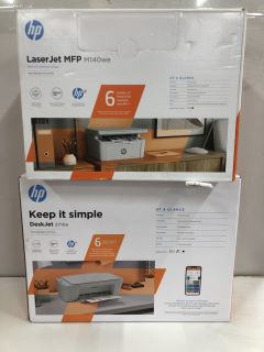 2 X HP PRINTERS INC LASERJET MFP M140WE