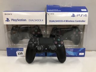 3 X SONY DUALSHOCK 4 WIRELESS CONTROLLERS FOR PS4