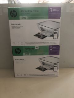 2 X HP DESKJET 2810E PRINTER