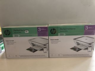 2 X HP DESKJET 2810E PRINTER