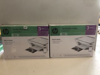 2 X HP DESKJET 2810E PRINTER