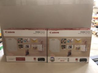 2 X CANON PIXMA TS3355 PRINTER