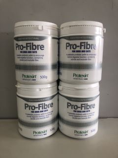 4 X PRO-FIBRE FOR DOGS AND CATS (BEST BEFORE 06/24)