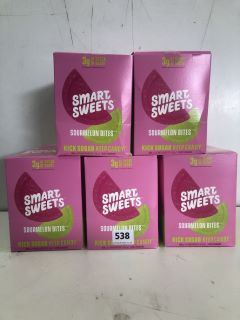 5 X BOX OF SMART SWEETS (BEST BEFORE MAY 2024)