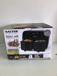 SALTER DUAL AIR XL AIR FRYER