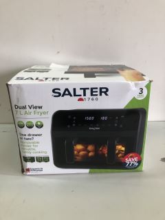 SALTER DUAL VIEW 7L AIR FRYER