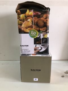 2 X ITEMS INC SALTER COMPACT HOT AIR FRYER