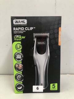 WAHL RAPID CLIP CORD/CORDLESS HAIR CLIPPER