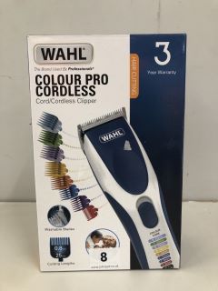 WAHL COLOUR PRO CORDLESS CLIPPER