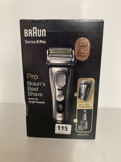 BRAUN 9 SERIES SHAVER CHARGER & ATTACHMENT