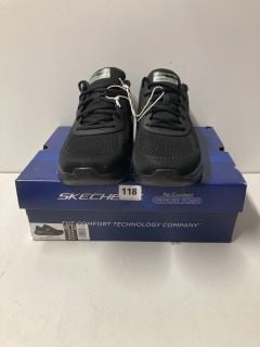 PAIR OF SKECHERS AIR COOLED MEMORY FOAM TRAINERS  SIZE UK 10