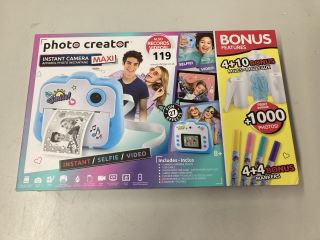 PHOTO CREATOR INSTANT CAMERA SET