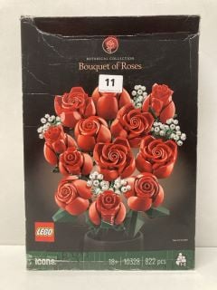 LEGO BOTANICAL COLLECTION BOUQUET OF ROSES SET