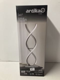 ARTIKA SWIRL LED TABLE LAMP