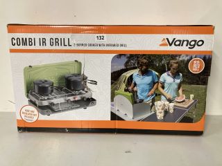 VANGO COMBI IR GRILL 2-BURNER WITH INFRARED GRILL