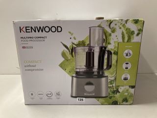 KENWOOD MULTIPRO COMPACT ALL IN 1 SYSTEM FOOD PROCESSOR