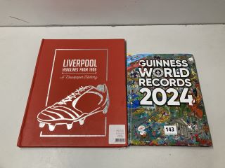 2 X ASSORTED BOOKS TO INCLUDE GUINNESS BOOK OF WORLD RECORDS 2024