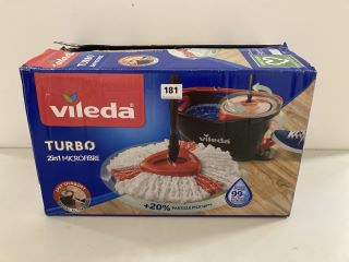 VILEDA TURBO 2 IN 1 MICROFIBRE MOP & BUCKET