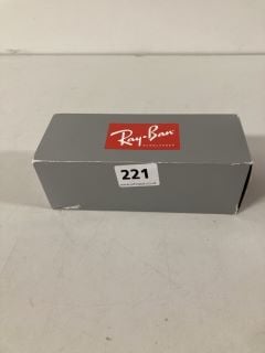 RAY-BAN SUNGLASSES WITH BLACK FRAME & CASE