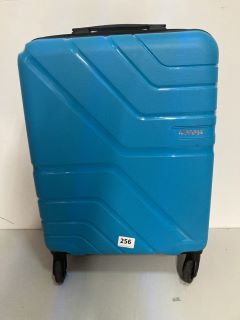 AMERICAN TOURISTER HAND LUGGAGE WHEELED SUITCASE IN BLUE