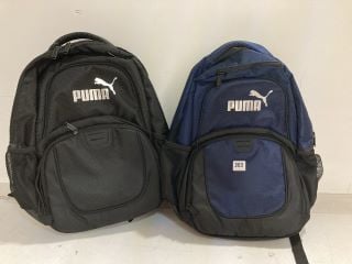 2 X ASSORTED PUMA RUCKSACKS