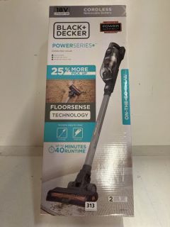 BLACK + DECKER OWERSERIES+ CORDLESS STICK VACUUM