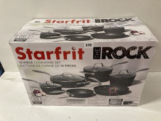 THE ROCK STARFRIT 10-PIECE COOKWARE SET