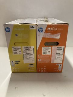 2 X ASSORTED HP PRINTER TO INCLUDE DESKJET 2710E ALL IN ONE PRINTER