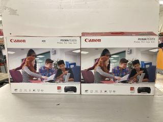 2 X CANON PIXMA TS3355 PRINTER