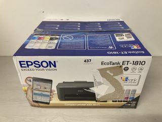 EPSON ECOTANK ET-1810 COMPACT PRINTER