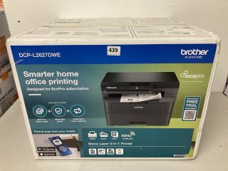 BROTHER MONO LASER 3 IN 1 PRINTER - MODEL DCP-L2627DWE