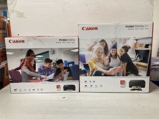 2 X ASSORTED CANON PRINTERS TO INCLUDE PIXMA TS5350A