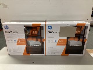 2 X HP ENVY 6432E ALL IN ONE PRINTER