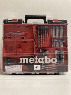 METABO SC 30 POWER DRILL & DRILL BIT SET - RRP £148