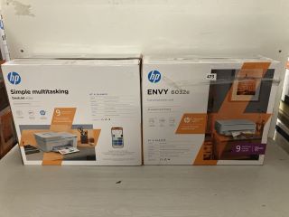 2 X ASSORTED HP PRINTERS TO INCLUDE HP DESKJET 4130E ALL IN ONE PRINTER