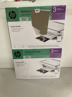 2 X HP DESKJET 2810E KEEP IT SIMPLE ALL IN ONE PRINTER