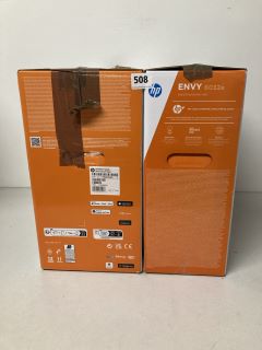 2 X ASSORTED HP PRINTERS TO INCLUDE HP ENVY 6032E ALL IN ONE PRINTER